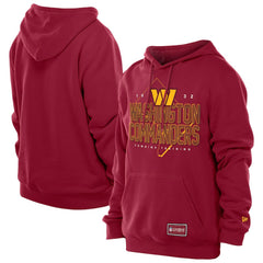 Washington Commanders New Era Combine Authentic Local State Throwback Hoodie Burgundy
