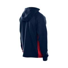 Houston Texans New Era Combine Authentic Raglan Scuba Full-Zip Hoodie Navy