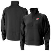 NHL Carolina Hurricanes Columbia Women's Wickhams Hills Raglan Omni-Wick Half-Zip Pullover - Black