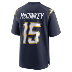 NFL Ladd McConkey Los Angeles Chargers Alternate Super Chargers Game Player Jersey - Navy