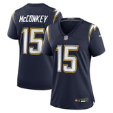 NFL Ladd McConkey Los Angeles Chargers Women's Alternate Super Chargers Game Jersey - Navy