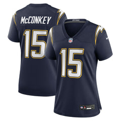 NFL Ladd McConkey Los Angeles Chargers Women's Alternate Super Chargers Game Jersey - Navy