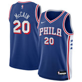 Jared McCain Philadelphia 76ers Youth Swingman Jersey Icon Edition Royal