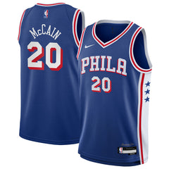 NBA Jared McCain Philadelphia 76ers Youth Swingman Jersey - Icon Edition - Royal