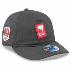 Tampa Bay Buccaneers New Era 2025 Sideline Cold Weather Retro Crown 59FIFTY Fitted Hat Charcoal