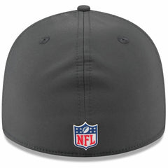 New York Jets New Era 2025 Sideline Cold Weather Retro Crown 59FIFTY Fitted Hat Charcoal