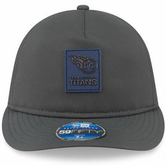 Tennessee Titans New Era 2025 Sideline Cold Weather Retro Crown 59FIFTY Fitted Hat Charcoal