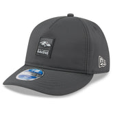 Baltimore Ravens New Era 2025 Sideline Cold Weather Retro Crown 59FIFTY Fitted Hat Charcoal