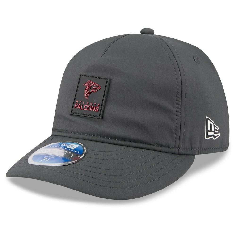Atlanta Falcons New Era 2025 Sideline Cold Weather Retro Crown 59FIFTY Fitted Hat Charcoal