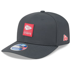 Kansas City Chiefs New Era 2025 Sideline Cold Weather 9SEVENTY Adjustable Hat Charcoal