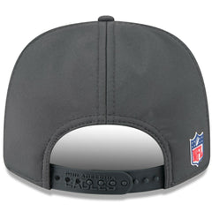Philadelphia Eagles New Era 2025 Sideline Cold Weather 9SEVENTY Adjustable Hat Charcoal
