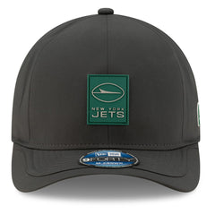 New York Jets New Era 2025 Sideline Cold Weather 9FORTY M-Crown Adjustable Hat Charcoal