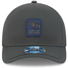Tennessee Titans New Era 2025 Sideline Cold Weather 9FORTY M-Crown Adjustable Hat Charcoal