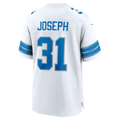 NFL Kerby Joseph Detroit Lions Game Jersey - White