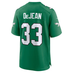 NFL Cooper DeJean Philadelphia Eagles Alternate Game Jersey - Kelly Green