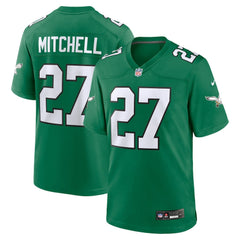 NFL Quinyon Mitchell Philadelphia Eagles Alternate Game Jersey - Kelly Green