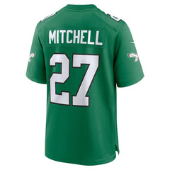 NFL Quinyon Mitchell Philadelphia Eagles Alternate Game Jersey - Kelly Green