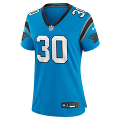 NFL Chuba Hubbard Carolina Panthers Women's Alternate Game Jersey - Blue
