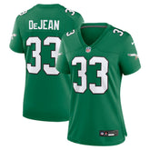 NFL Cooper DeJean Philadelphia Eagles Women's Alternate Game Jersey - Kelly Green