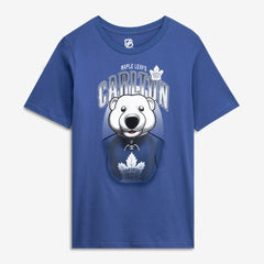 NHL Toronto Maple Leafs Outerstuff Youth Mascot Highlight T-Shirt - Blue