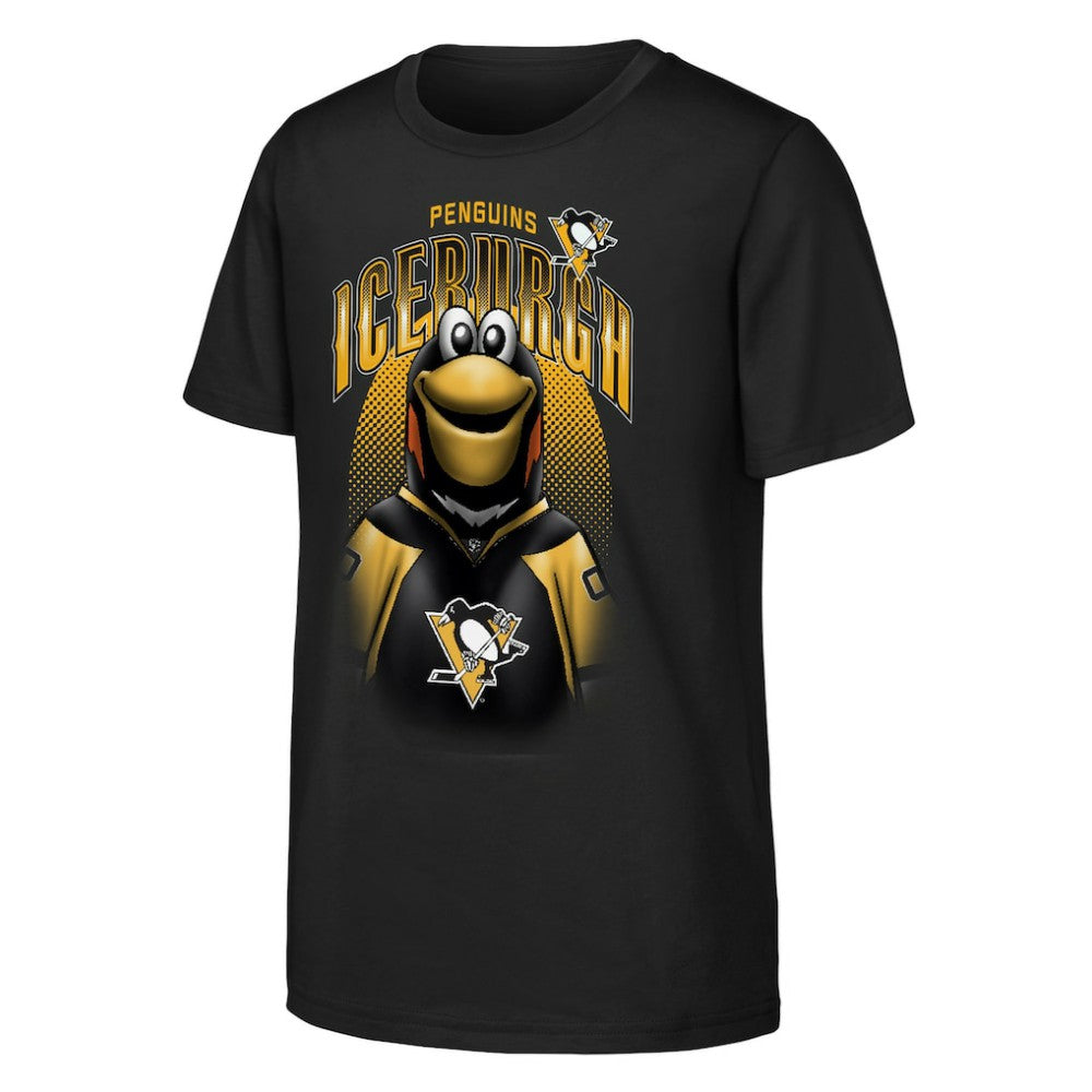NHL Pittsburgh Penguins Outerstuff Youth Mascot Highlight T-Shirt - Black