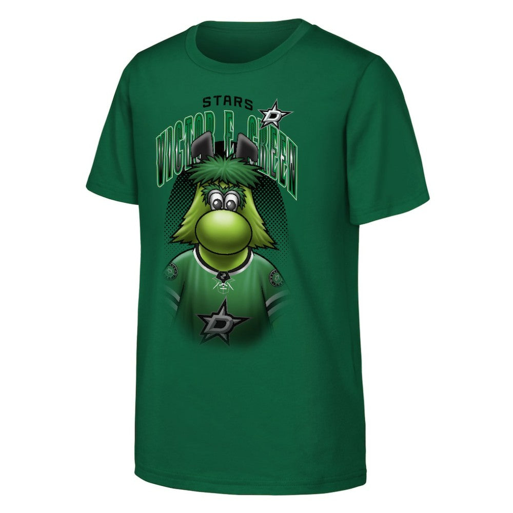 NHL Dallas Stars Outerstuff Youth Mascot Highlight T-Shirt - Kelly Green
