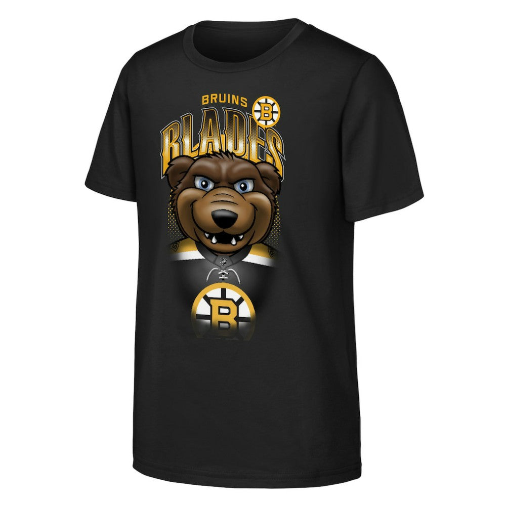 NHL Boston Bruins Outerstuff Youth Mascot Highlight T-Shirt - Black
