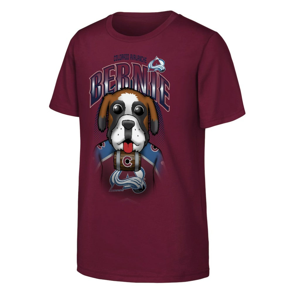 NHL Colorado Avalanche Outerstuff Youth Mascot Highlight T-Shirt - Burgundy