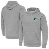 NHL St. Louis Blues Antigua St. Patrick's Day Victory Pullover Hoodie - Heather Gray
