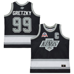 NHL Wayne Gretzky Los Angeles Kings Mitchell & Ness Unisex Maxxed Out Fashion Basketball Jersey - Black