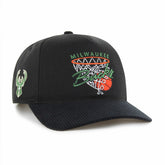 Milwaukee Bucks '47 Nothing But Net Hitch Adjustable Hat Black