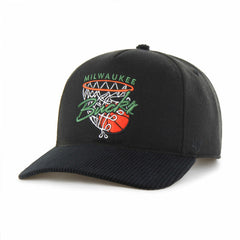 Milwaukee Bucks '47 Nothing But Net Hitch Adjustable Hat Black