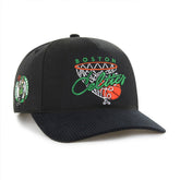 Boston Celtics '47 Nothing But Net Hitch Adjustable Hat Black
