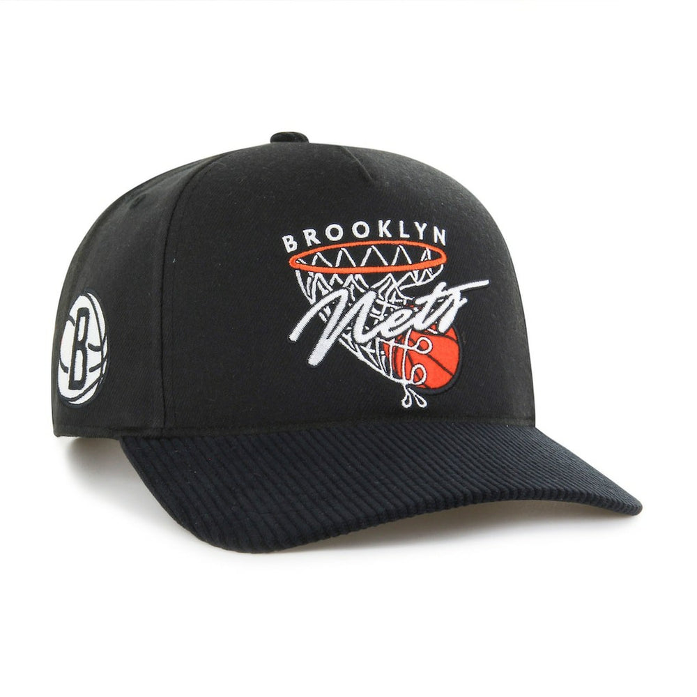 Brooklyn Nets '47 Nothing But Net Hitch Adjustable Hat Black
