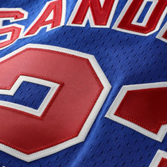 MLB Ryne Sandberg Chicago Cubs Mitchell & Ness Cooperstown Collection 1997 Mesh Batting Practice Button-Up Jersey - Royal