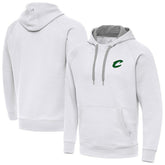 Cleveland Cavaliers Antigua St. Patrick's Day Victory Raglan Pullover Hoodie White