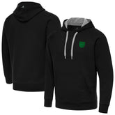 Sacramento Kings Antigua St. Patrick's Day Victory Raglan Pullover Hoodie Black