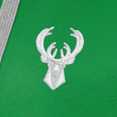 Milwaukee Bucks Antigua Women's St. Patrick's Day Victory Pullover Hoodie Kelly Green