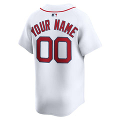 Boston Red Sox Nike Home Limited Custom Jersey - White Jerseys