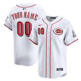 MLB Cincinnati Reds Nike Home Limited Custom Jersey - White