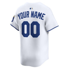 MLB Kansas City Royals Nike Home Limited Custom Jersey - White