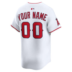 MLB Los Angeles Angels Nike Home Limited Custom Jersey - White