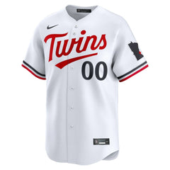 MLB Minnesota Twins Nike Home Limited Custom Jersey - White
