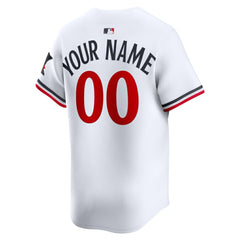 MLB Minnesota Twins Nike Home Limited Custom Jersey - White