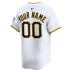 MLB Pittsburgh Pirates Nike Home Limited Custom Jersey - White