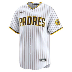 MLB San Diego Padres Nike Home Limited Custom Jersey - White
