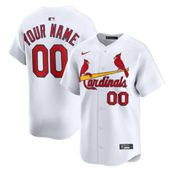 MLB St. Louis Cardinals Nike Home Limited Custom Jersey - White
