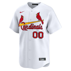 MLB St. Louis Cardinals Nike Home Limited Custom Jersey - White