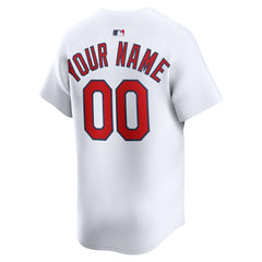 MLB St. Louis Cardinals Nike Home Limited Custom Jersey - White