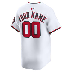 MLB Washington Nationals Nike Home Limited Custom Jersey - White